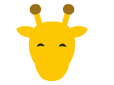 Giraffe Face Image